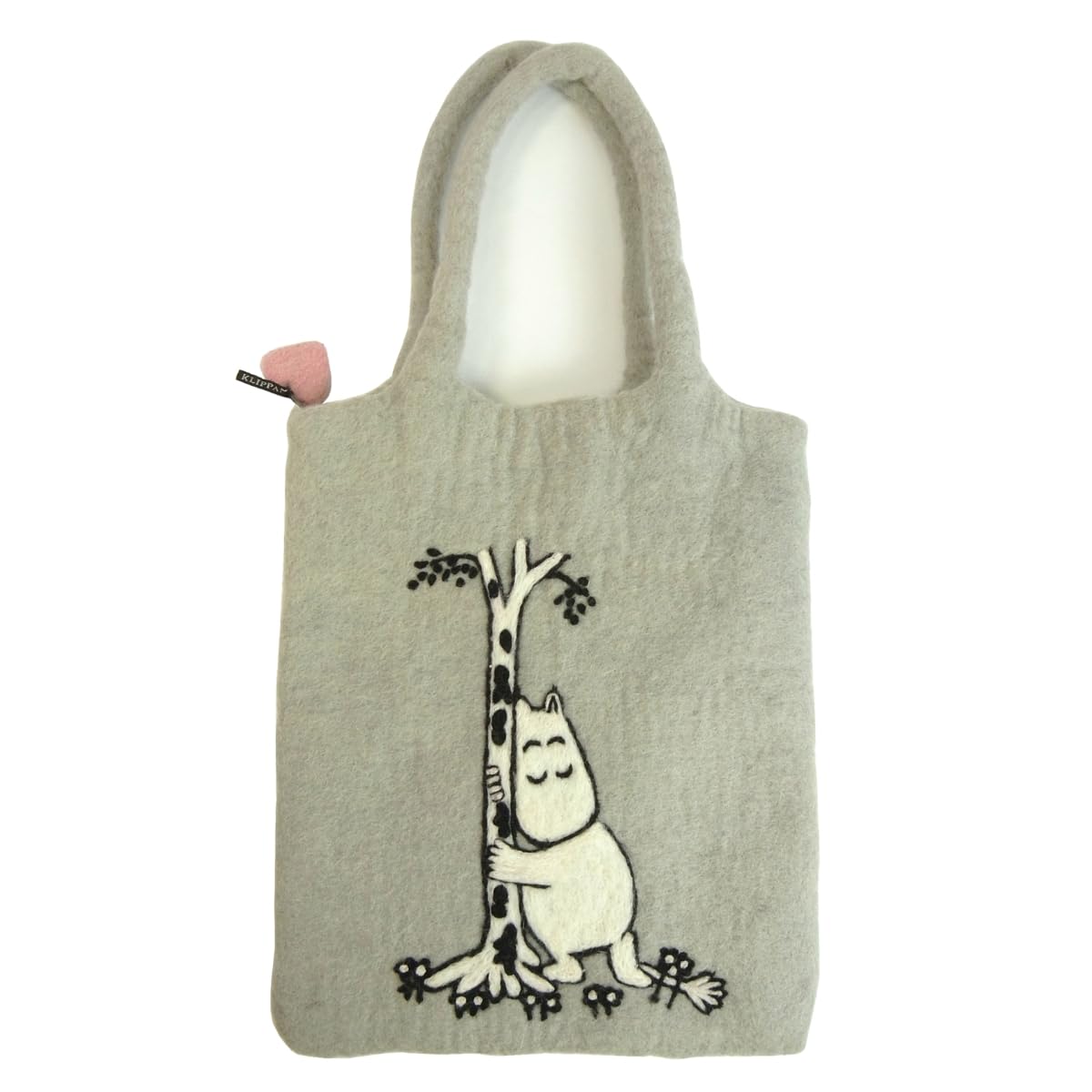 

Klippan Moomin Tree Hug Bag, Nordic, Swedish, Women s, Felt, Wool, KP-91 [Used]