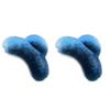 2Pcs Large Size Faux Furs Hair Clip For Long Hair Strong Hold Korean Style Fashion Accessory Multiple Colors Available