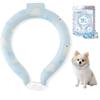 Dog Cooling Pet Neck Cooler Freezing Instant Cooling Button Cooling Lightweight Cooling Freezing for Dog Heatstroke Summer Small To Medium Polar Bear