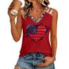 Women V Neck Casual Letter Print Short Sleeve T Shirt Top Loose Fit Soft Fabric Comfortable Pullover Tee for Daily Wear