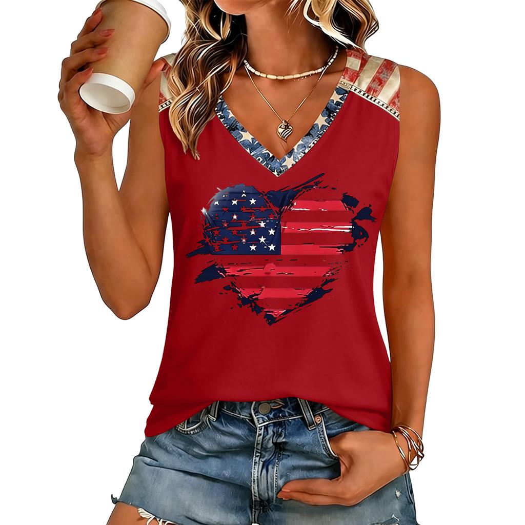 Women V Neck Casual Letter Print Short Sleeve T Shirt Top Loose Fit Soft Fabric Comfortable Pullover Tee for Daily Wear