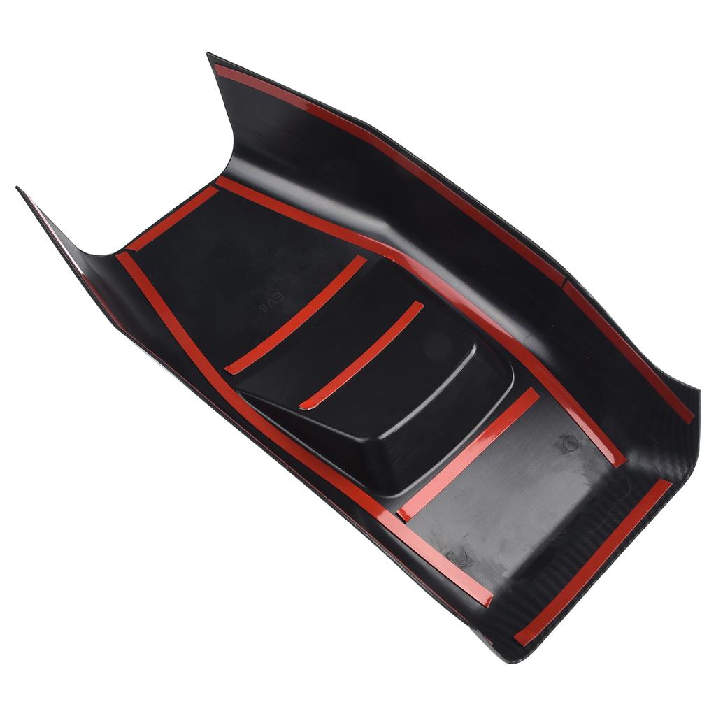 1x New Carbon Fiber ABS Rear Air Conditioner Vent Outlet Cover Trim Suitable For KIA EV6 2024 2024 Waterproof Wear-resistant