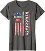 Kamala 2024 US Flag Democratic President Support Gift Ladies' Crewneck T-Shirt Unisex T-Shirt