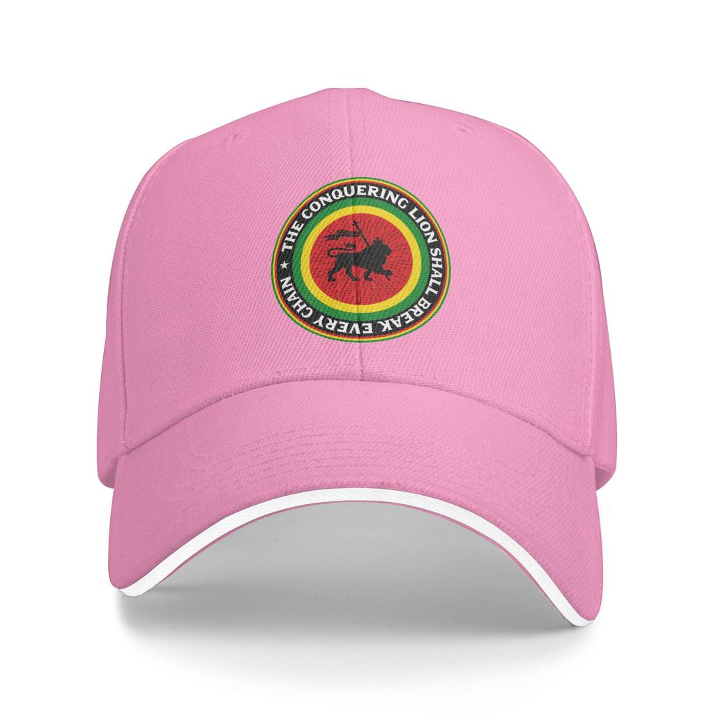 Custom Fashion Rastafari Rasta Lion Of Judah  Baseball Cap Unisex Women Adjustable Adult Jamaica Flag Dad Hat Spring Sun Hat