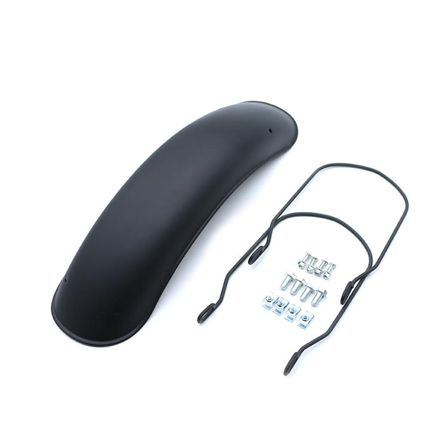 1Pcs Matte Black Metal Motorcycle Front Fender Protector Mudguard Cover For Honda Cg125 Gn125 Gs125 Motorcycle Retro Retrofit Fender
