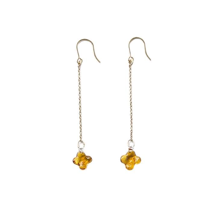 HARIO x Iida Umbrella Shop Earrings in Osmanthus Iida Umbrella (Hario Shop)