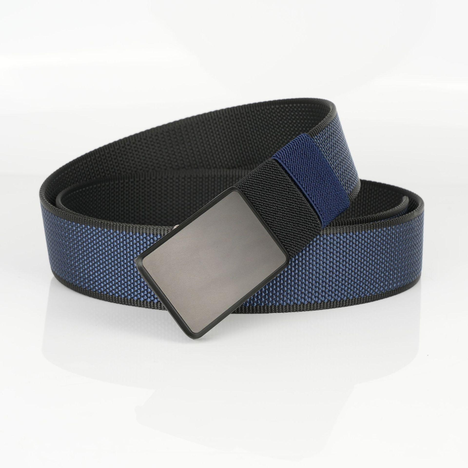 

Unisex 360° Rotating Zinc Alloy Smooth Buckle Nylon Tactical Belt 155 cm