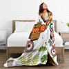 Coperta morbida e comoda con cartone animato ceco Krtek la talpa, coperta da picnic alla moda, decorazione per la casa, copriletto in flanella, copriletto per divano letto