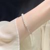 Elegant Silver Pearl Bracelet for Girls – Exquisite 2023 Birthday Gift