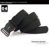 Men's Tactical Quick Release Nylon Elastic Belt
