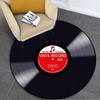 1Pc Music Staff Circular Print Rug - home decoration Carpet For Living Room Bedroom Flooring Computer Chair Area Rug