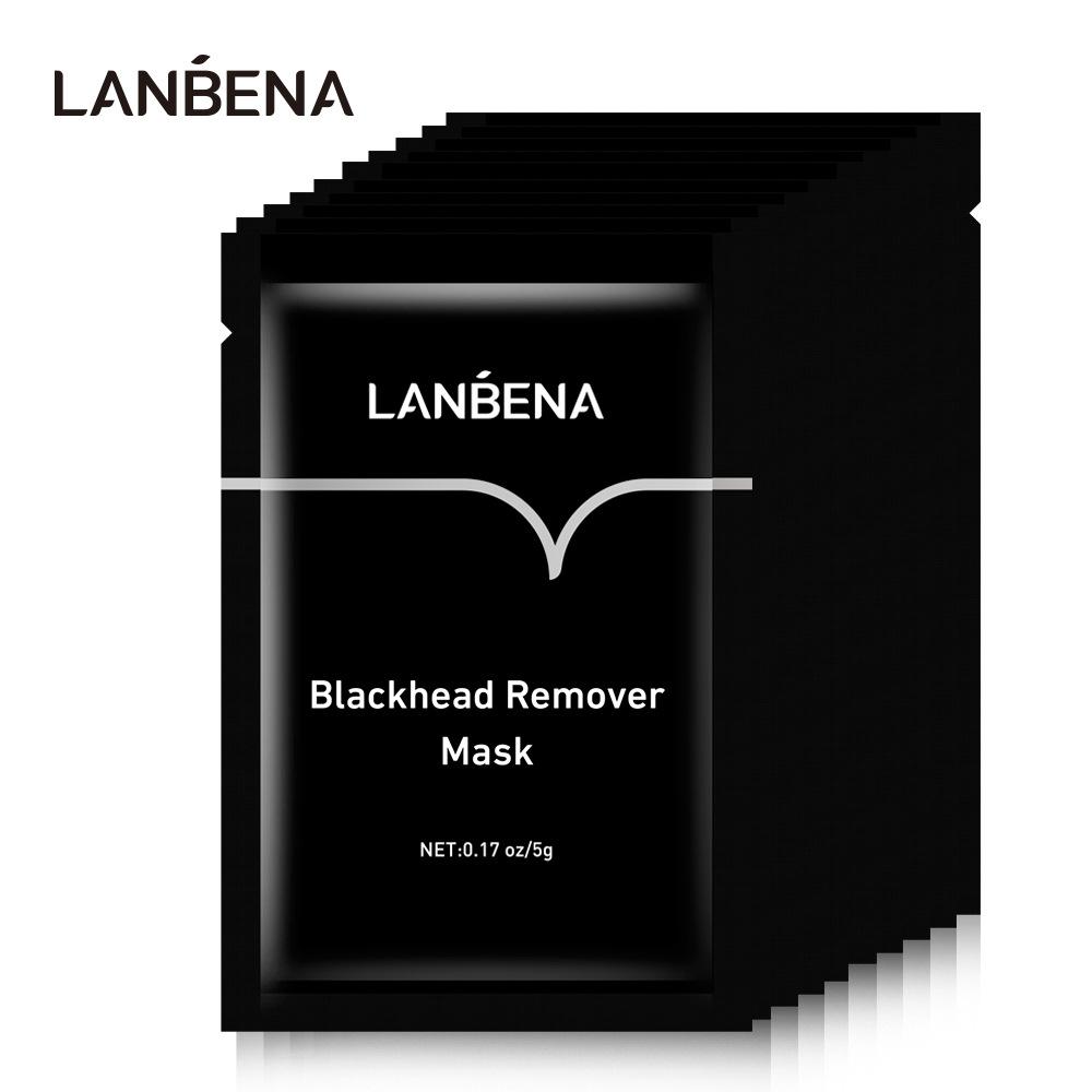 LANBENA Bamboo Charcoal Blackhead Mask odstraňuje černé tečky a čistí póry