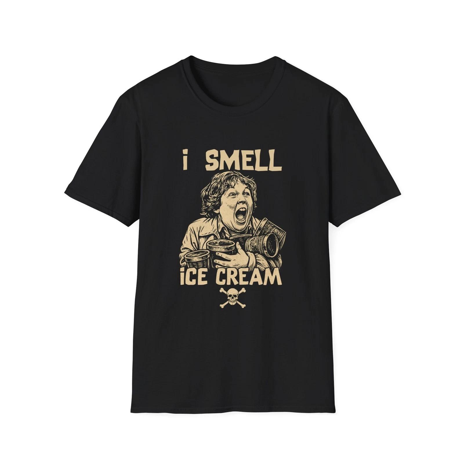 Men s and Women s T-shirts Goonies Chunk I Smell Ice Cream T-Shirt, Movie Quote Tee, 80s Nostalgia Shirt, XL