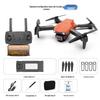 E99 Folding Drone with 4K Dual Cameras: Four-Axis Aerial Photography, Fixed Height, Remote Control Airplane Toy K3.