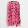 2025 Summer Embroidered Tassel High-End Women’s Wrap Skirt In Solid Colors