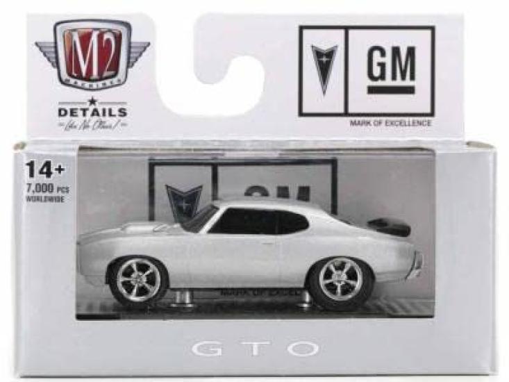 M2 Machines 164 scale GROUND POUNDERS SERIES 24 “1969 PONTIAC GTO”