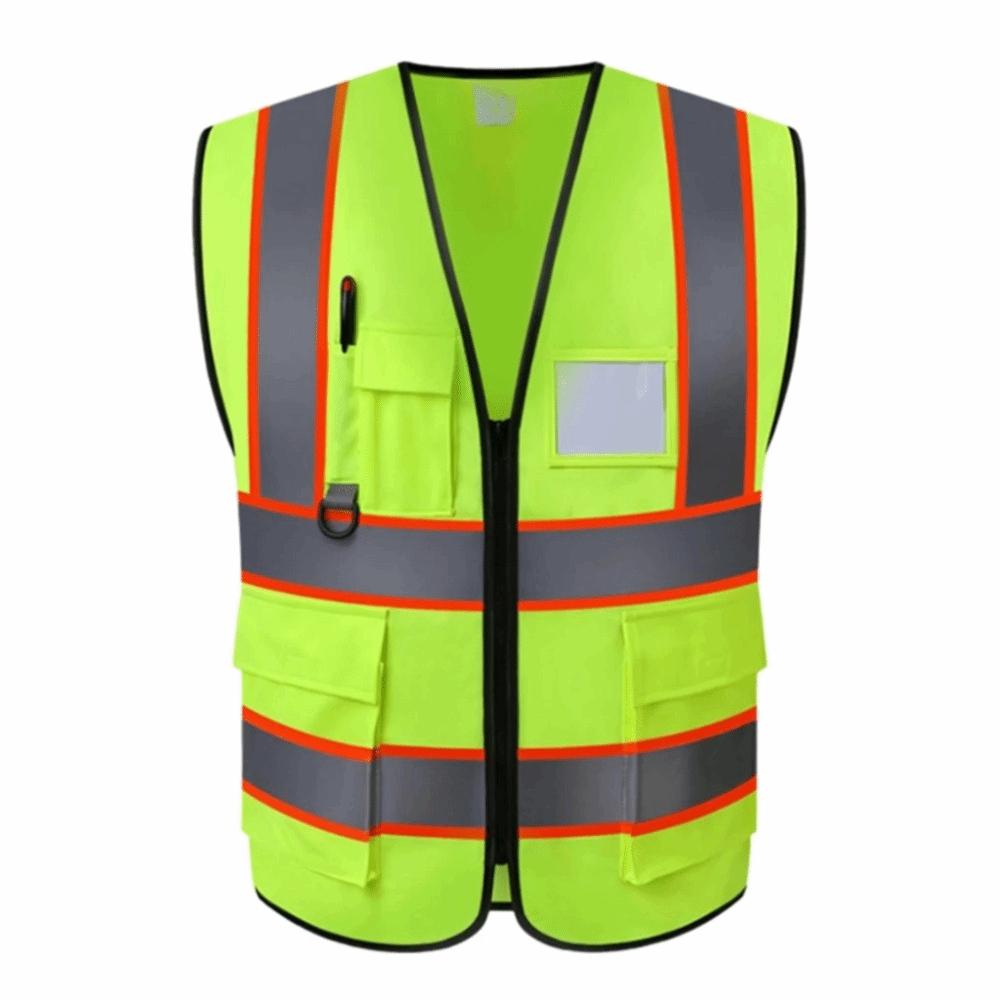 

Breathable Reflective Safety Vest High Visibility Cycling Safe Jacket Traffic Waistcoat Outdoor