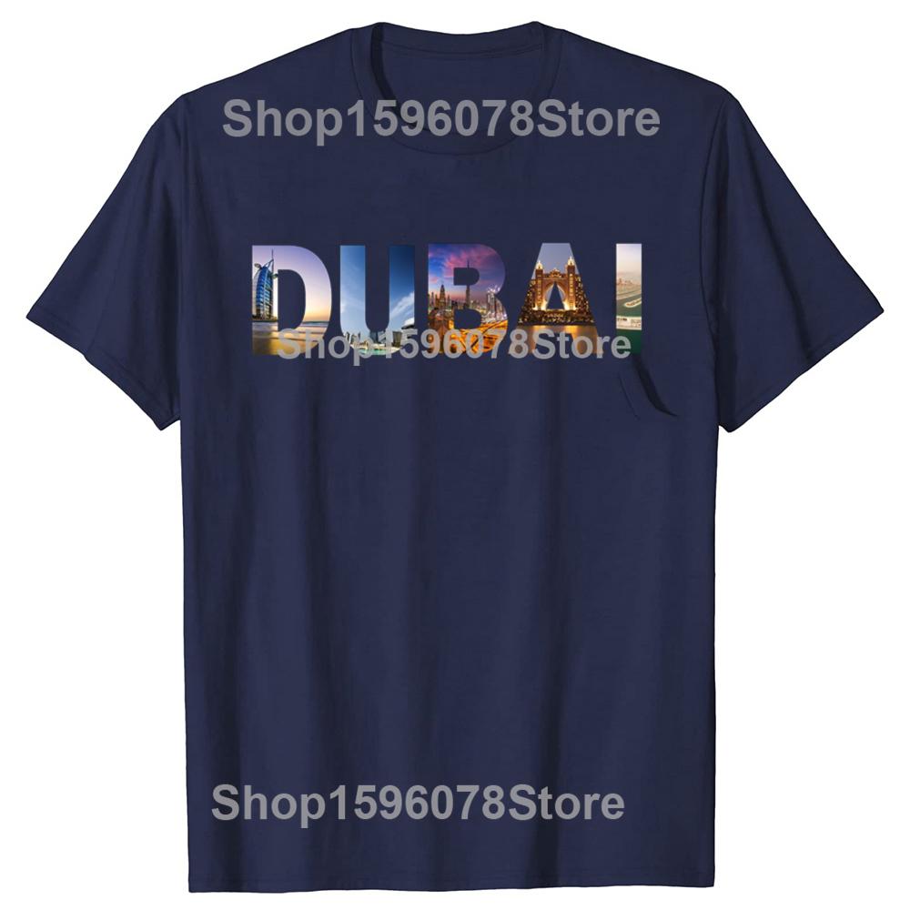 Funny Dubai Graphic T Shirts Men Women Pure Cotton Humor Streetwear Tee Shirt Short Sleeve Unisex Loose Clothing