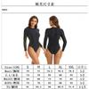 Solid Color High-Elasticity One-Piece Swimsuit With Cut-Out Detail Modest Beach Cover-Up Women