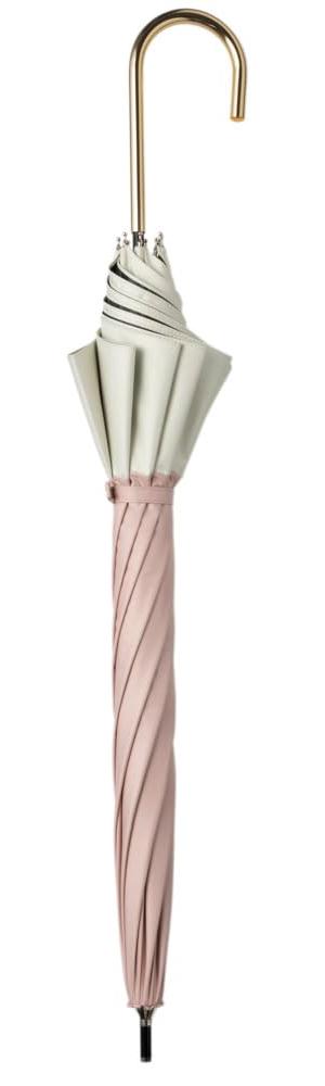 Because Long Umbrella 50cm UV Light PU Bicolor Pink Women's Protection, Blocking, B-935102