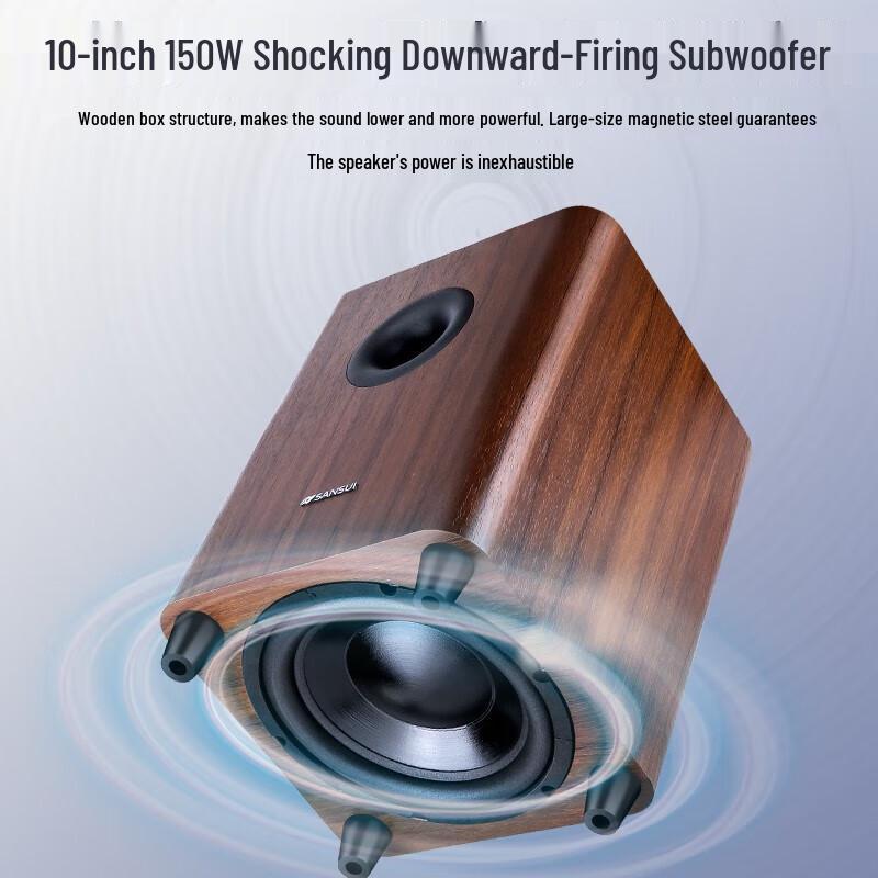 Sansui Home Theater KTV Soundbar System CN plug (adapter included)