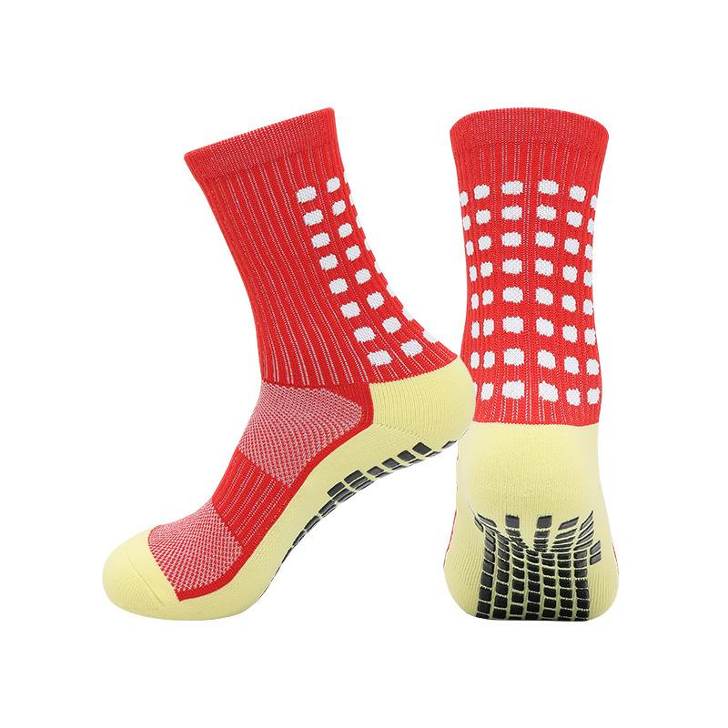 Wear-Resistant Towel Bottom Non-Slip Socks Football Socks Sweat-Absorbing Breathable Dispensing Non-Slip Socks Children And Adults