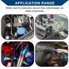 Hihaha Silicone Vacuum Tube Hose for Automobile Vacuum Line High Temperature 5.5ft 1/8" 3.0mm Inner Diameter 3.5mm Thickness 1pc Black