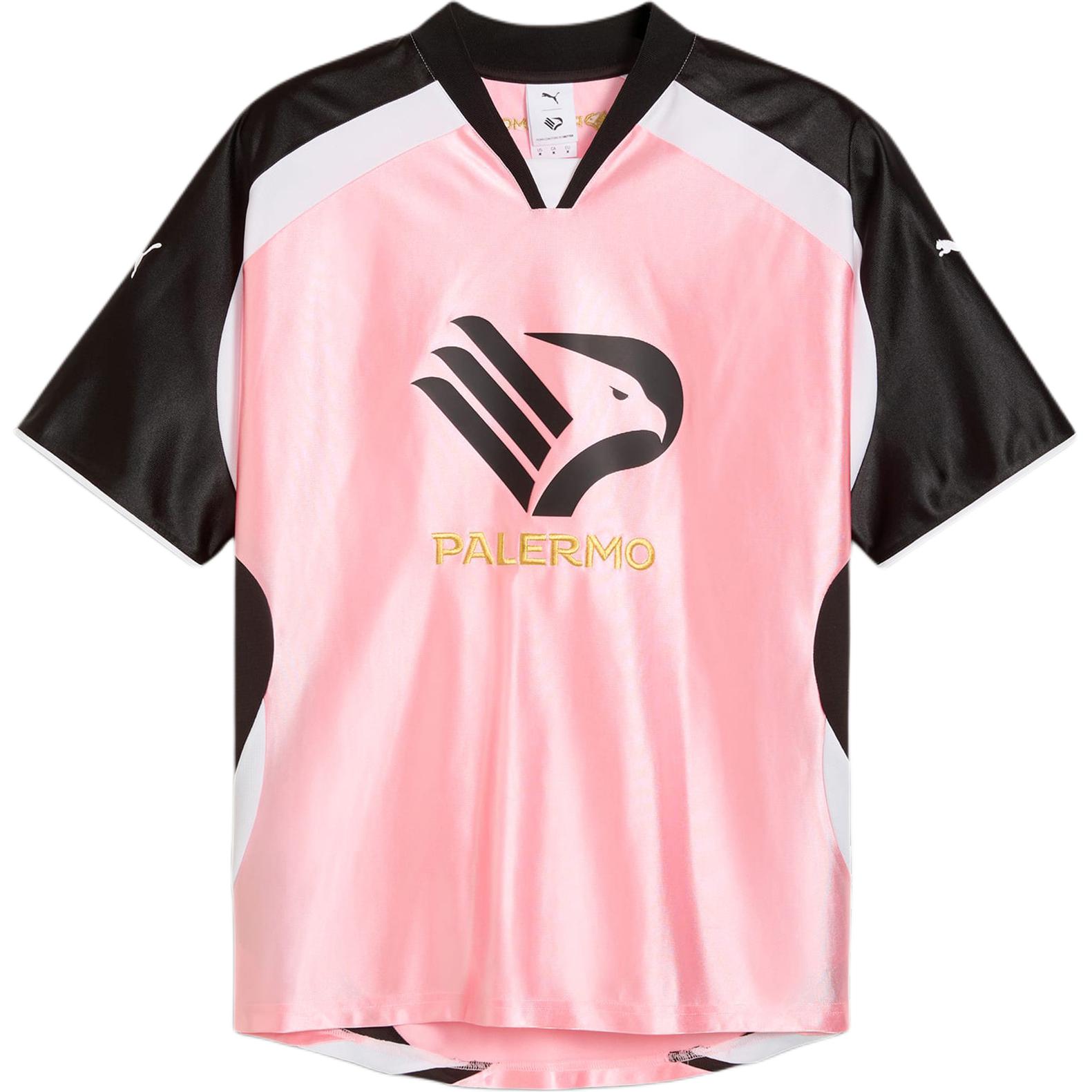 

Puma Men s Palermo Soccer Jersey With Eagle Logo And Black White Accents 629541-60 M