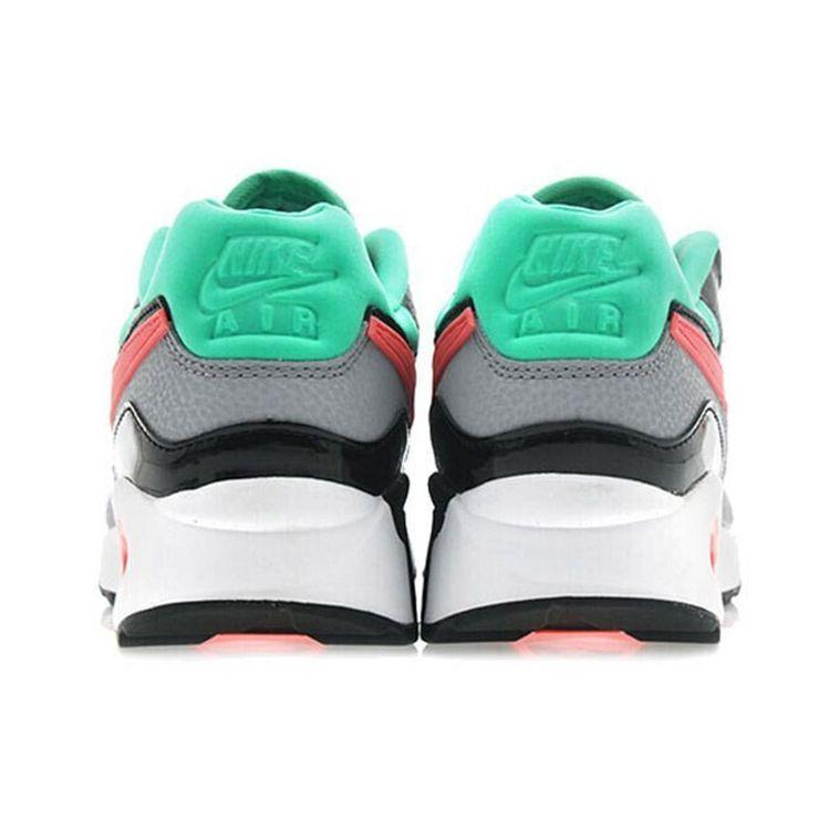 Nike Air Max ST South Coast Comfortable Fabric Synthetic Leather Low Top Casual Running Shoes Women Sneaker Black Red Green 705003-002
