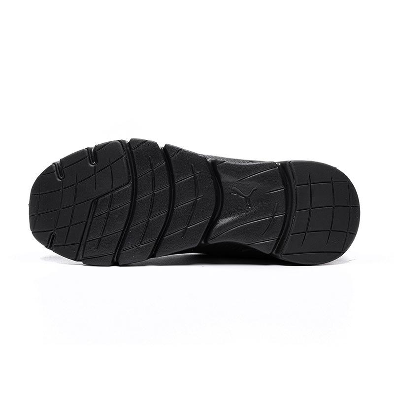 PUMA Flexfocus Lite Cushioning Slip Resistant Cushioning Slip Resistant Low top Running Shoes Unisex Black 310093-02