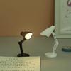 2-piece Led Mini Desk Lamp Foldable Night Reading Lamp Suitable for Home Room Computer Night Light Eye Protection,