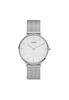 BUREI Analog Quartz Watch with Waterproof Mesh Stylish and Casual Popular for Commuting and Slim and Lightweight Stainless Women's Band, Design,