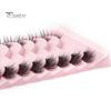 Handmade 10 Pairs Half Fake Lashes Natural Curl Wispy Thick 3D Effect Removable Extension Simulated Eyelash Planting Reusable Women Artificial