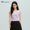 Champion 2026 Summer Square Neck Slim Fit Short Sleeve T-Shirt