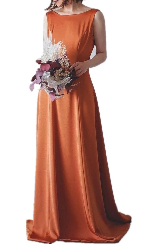 Farbiges Foto-Langkleid, Pre-Foto-Shooting, Kleid, ärmellos, Hochzeit, schlicht, Hochzeit, After-Party, Kleid, Meerjungfrau, After-Foto-Shooting,