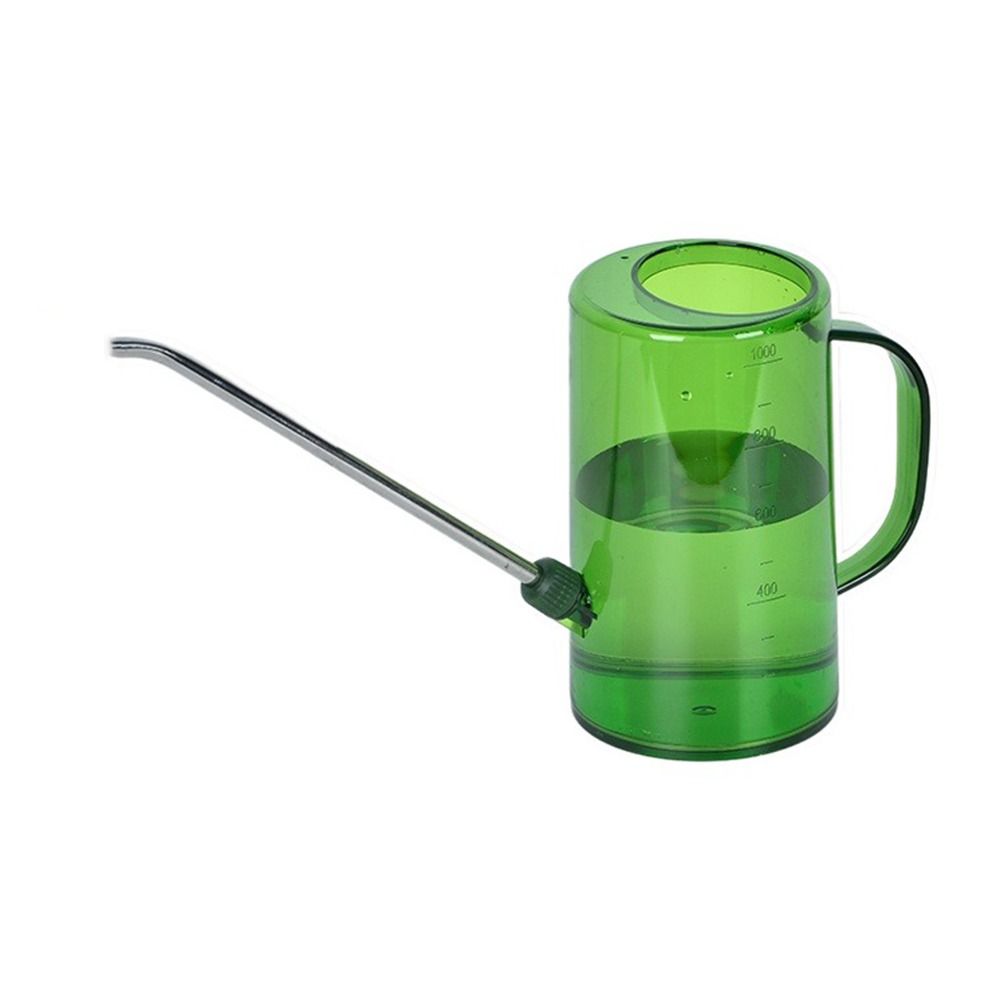 

Пластиковый длинный носик для полива, небьющийся разбрызгиватель для растений, практичная маленькая лейка для улицы green-1L (without Nozzle)