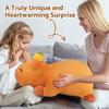 5 lbs Capybara Weighted Stuffed Animals, 24 Inch Large Cute Plush Toy, Plush Toy Pillows for Kids & Adults