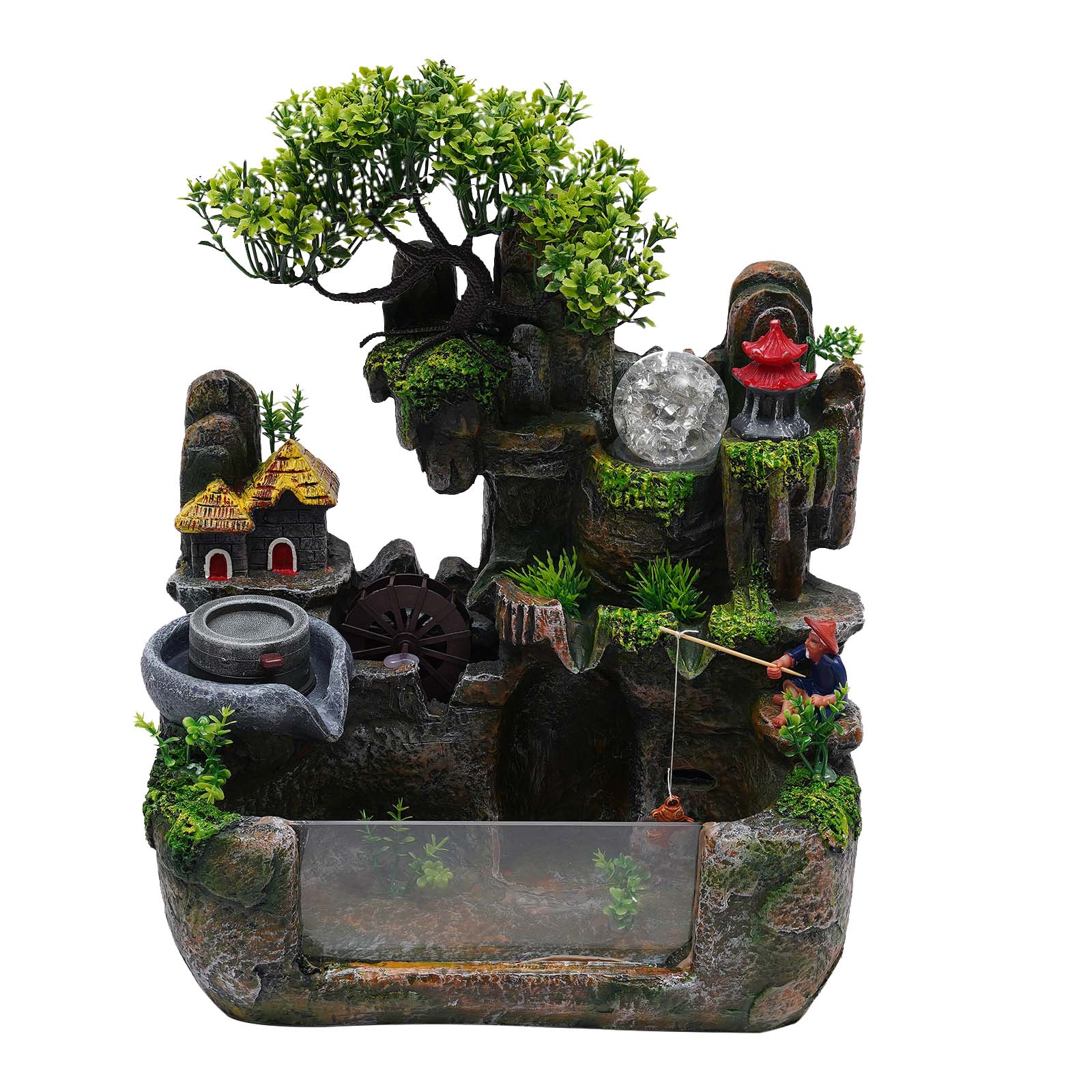 

Украшение для аквариума фонтан рокарий с набором распылителя инструменты для декора стола в гостиной шикарные аксессуары для домашнего сада United States ярко-розовый