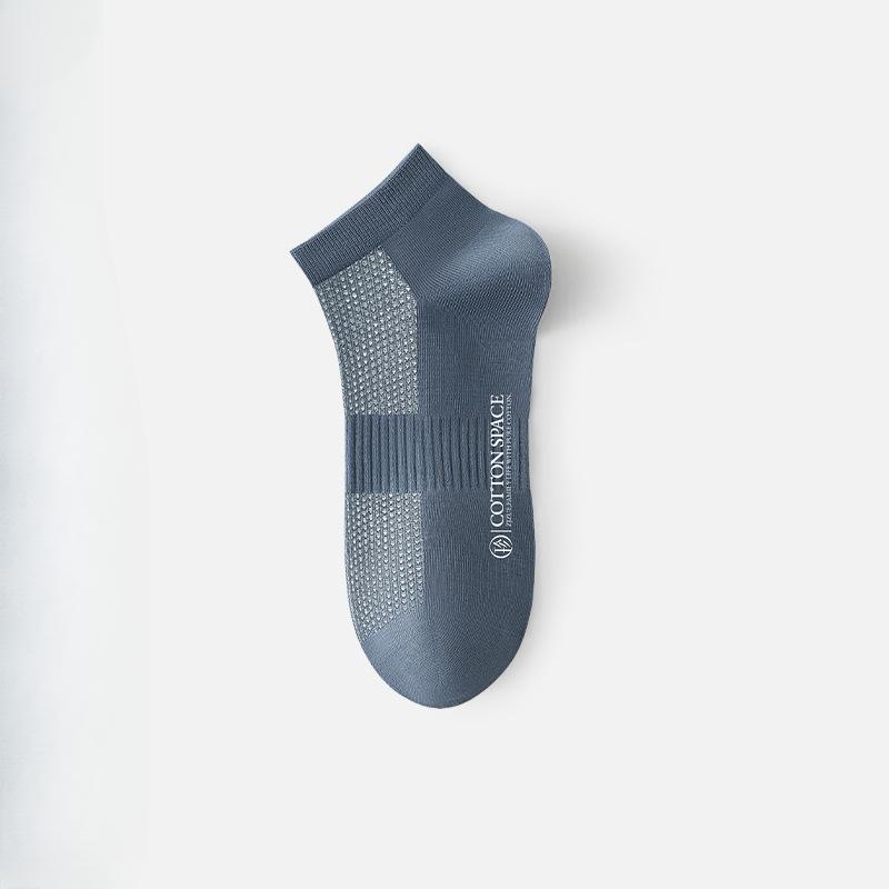 Men's Spring and Summer Antibacterial Deodorant Anti Pilling Cotton Socks