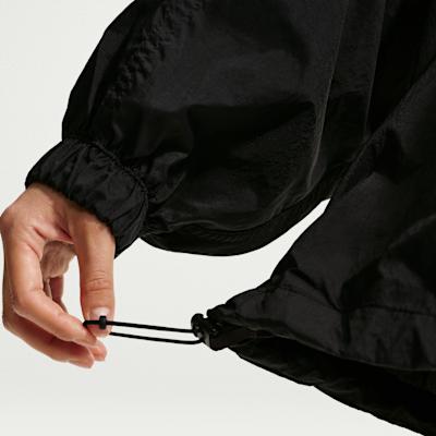 Nike Jackets Women's Black/Sail White Lapel Moderate Other