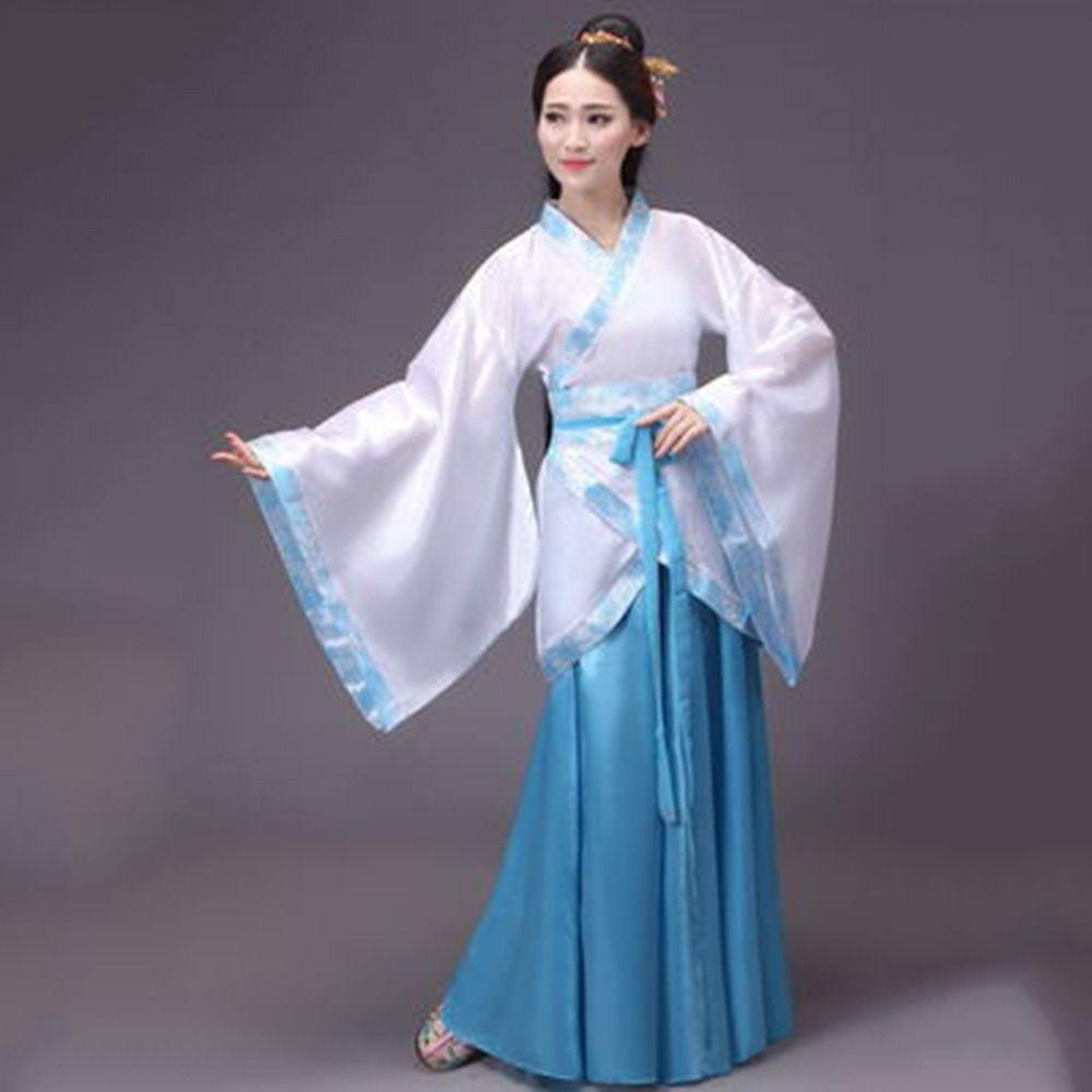 Classical Ancient Chinese Costume Chinese Style Traditional Women Clothes Dress  Girls