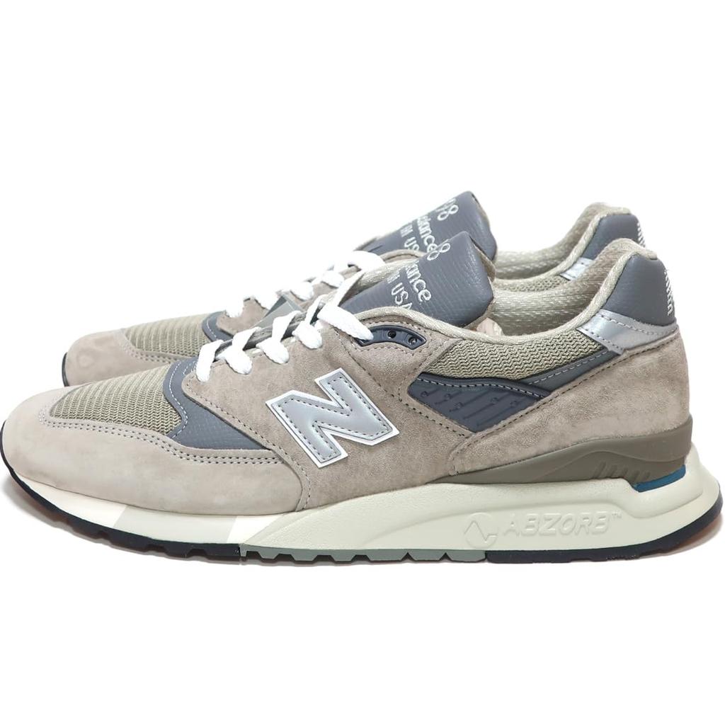 Sneakers IN In Shoe Size Numerical [New Balance] Men's [U998GR] [MADE USA] [Made USA] [GRAY] [Gray] [WIDTH D] (Japanese Dimensions, Adult, Value, 28.5