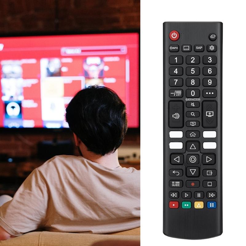 Wide Compatibility TV Remote Control Ergonomic Design for TVs AKB76037601 AKB76040302