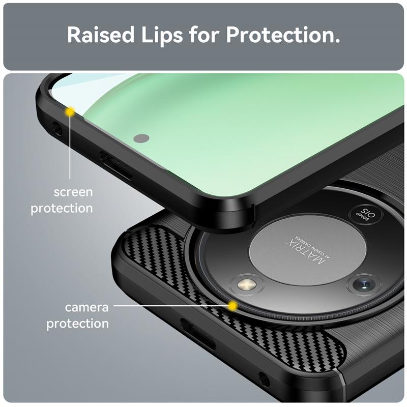 Non-Slip Flexible TPU Case for Honor Magic8 Lite Magic 8 Pro X9d Protective Cover Shockproof Fundas Coque Capa