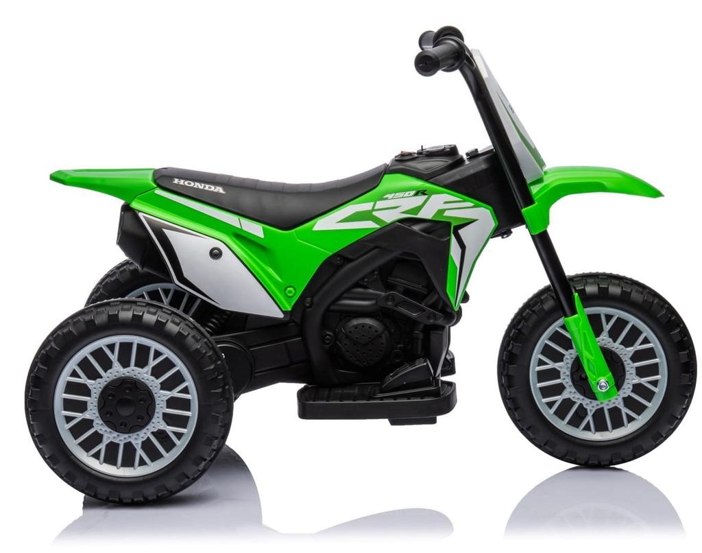 Honda Crf450 Motor Na Akumulator Trójkołowy Jeździk Dźwięk Zielony