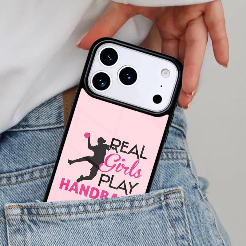 Handball Sport Phone Case for iPhone 16e 15 14 13 12 17 Pro Max Plus Air 17pro Cover Coque