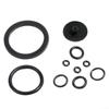 10 peças anel de vedação preto para pulverizador de jardim 3/5/8L reutilizável