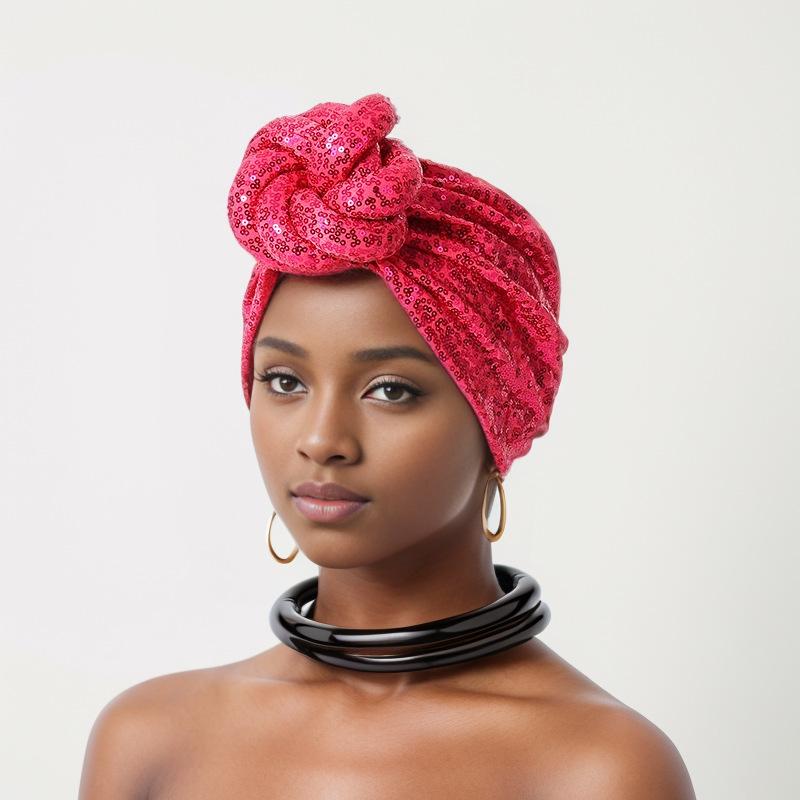 New Sequin Embroidered Handmade Bud Turban Muslim Turban Hat Indian Hat