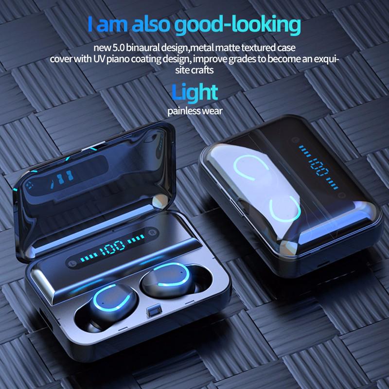 Buy F95 Wireless Bluetooth Headphone Waterproof Invisible Stereo Noise