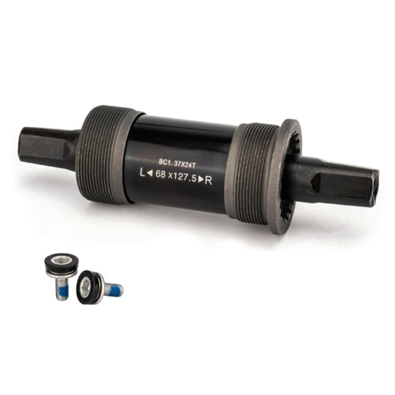 

68mm Bicycles Seal Bottom Bracket Square Tapers Metal Bearing Bottom Bracket with Waterproofs Screw for Mountain Bike 1